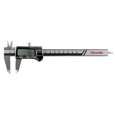 Digital Caliper 0-300x0.01 mm with fraction and jaw length 60 mm